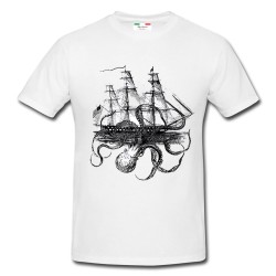 T-shirt uomo Piovra