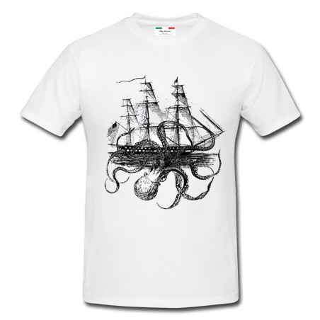 T-shirt uomo Piovra