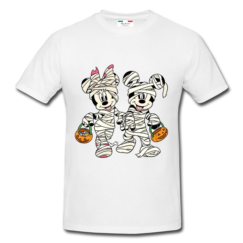 T-shirt bambino/a Topolino e Minnie Halloween