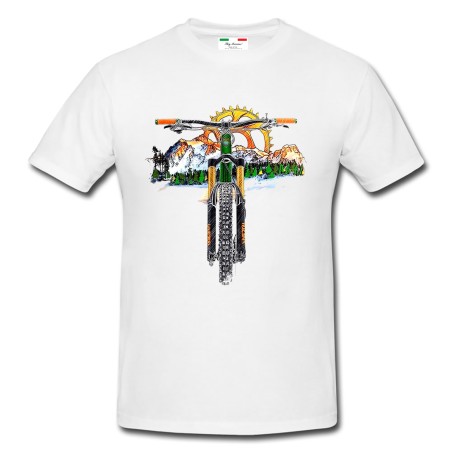 T-shirt uomo Mountain bike