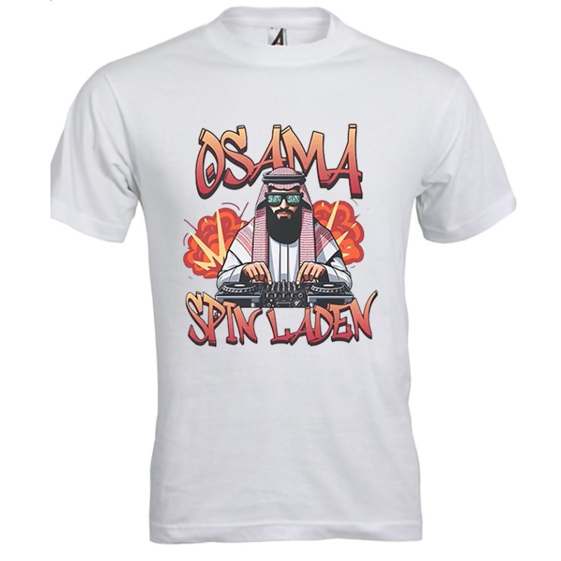 T-shirt uomo Osama Spin Laden