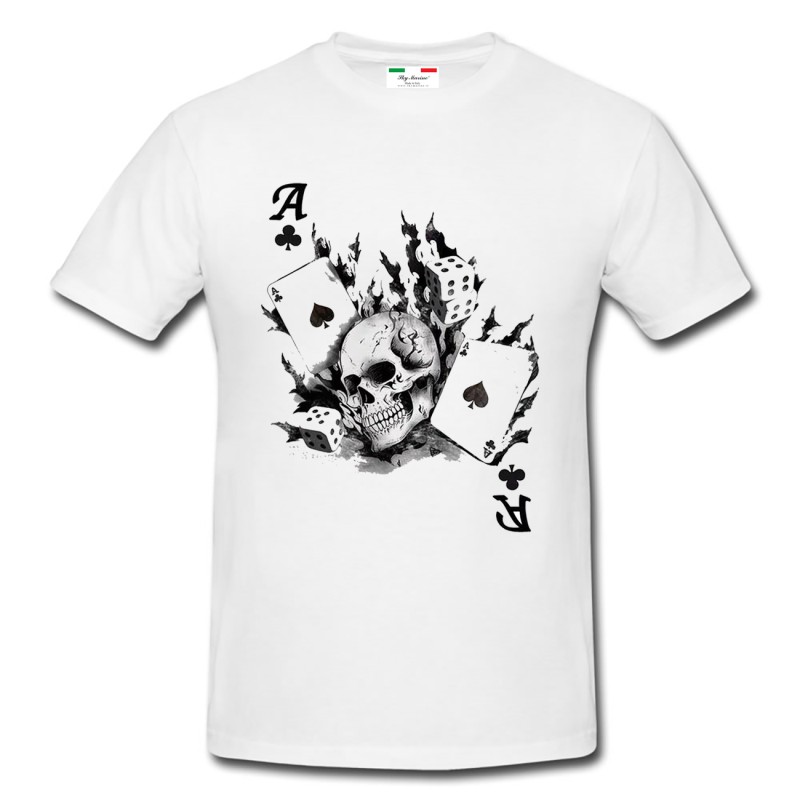 T-shirt uomo Teschio