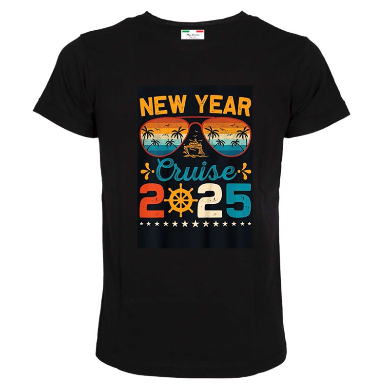 T-shirt uomo New Year 2025