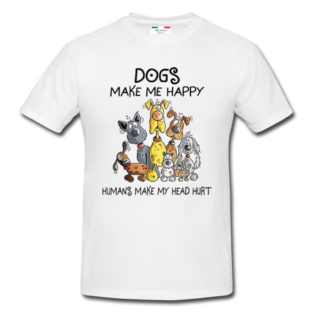 T-shirt uomo Animal dog