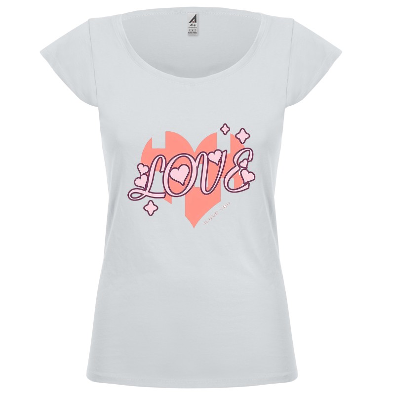 T-shirt donna Love