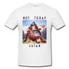 T-shirt uomo Not today Satan