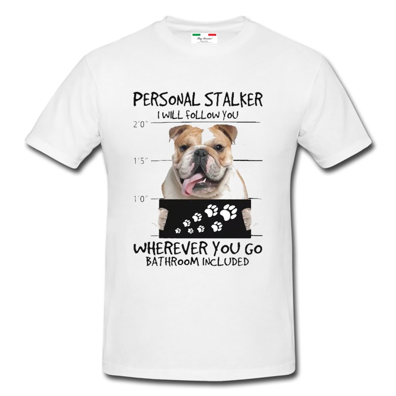T-shirt uomo Wanted dog
