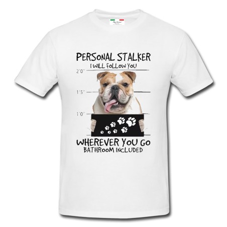 T-shirt uomo Wanted dog