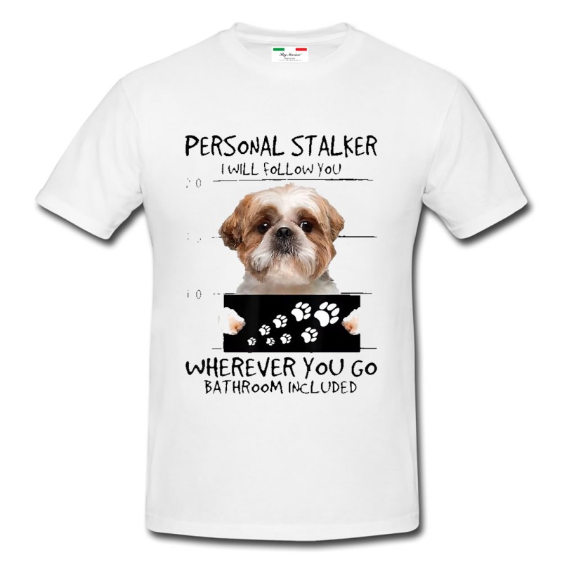 T-shirt uomo Wanted dog