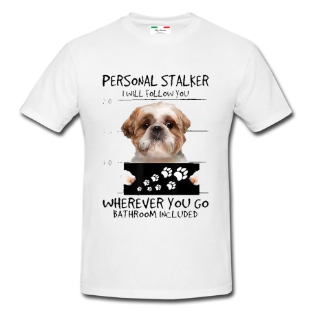 T-shirt uomo Wanted dog