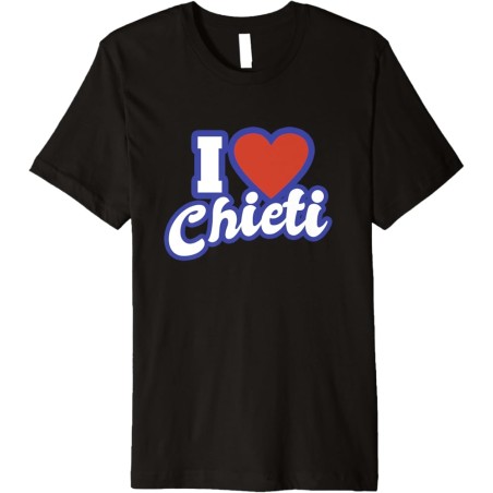 T-shirt uomo I love Chieti