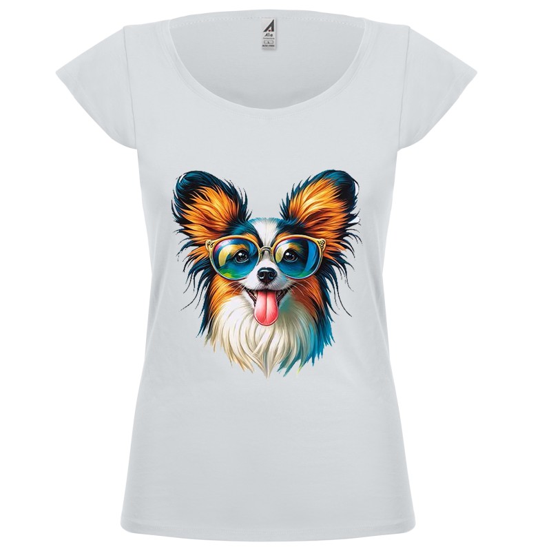 T-shirt donna Colors dog