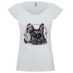 T-shirt donna Music Dog