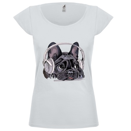 T-shirt donna Music Dog