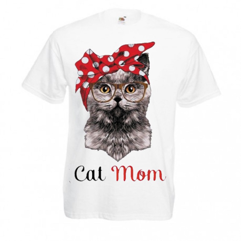 T-shirt donna Cat Mom