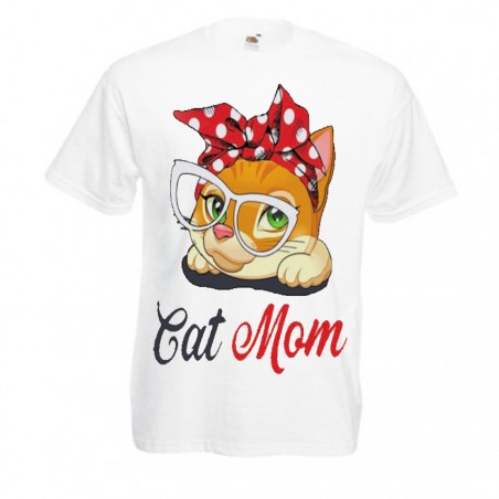 T-shirt donna Cat Mom