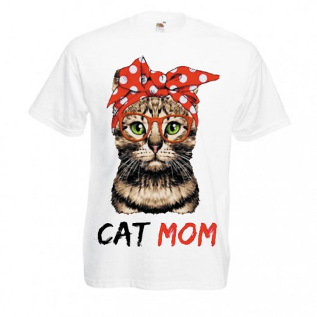 T-shirt donna Cat Mom
