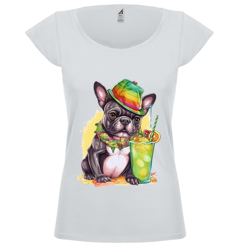 T-shirt donna Dog Colors