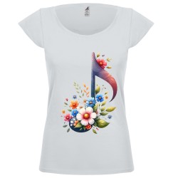 T-shirt donna Nota Floreale