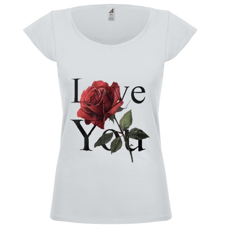 T-shirt donna I Love You