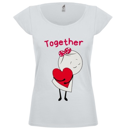 T-shirt donna Togheter