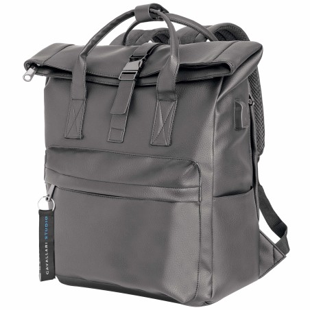 Zaino in ecopelle Cavallari Studio grigio