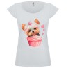 T-shirt donna Cane