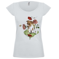 T-shirt donna Cane