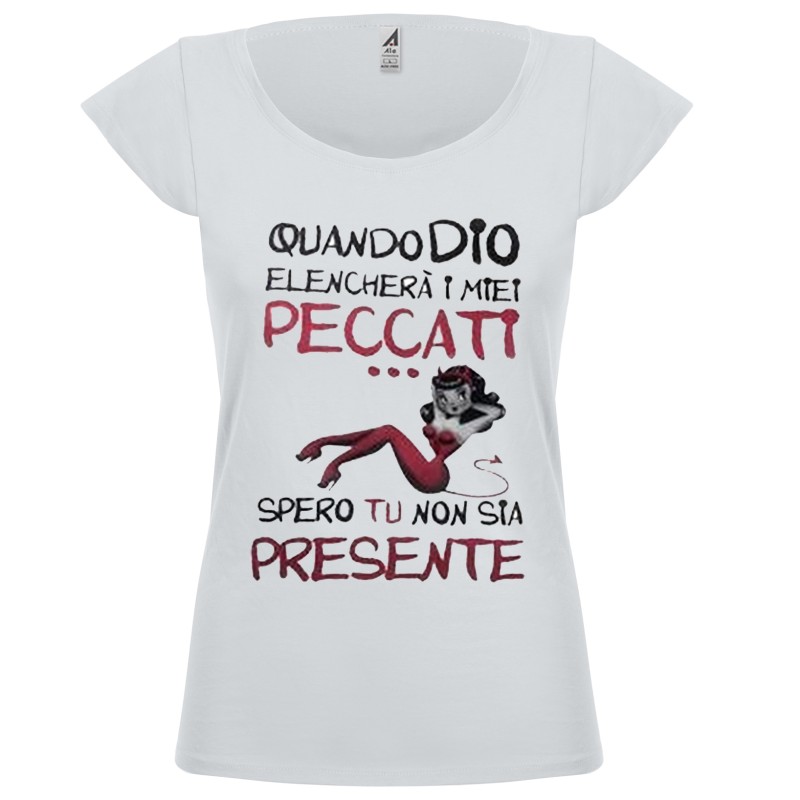 T-shirt donna Peccati