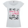 T-shirt donna Me la tiro