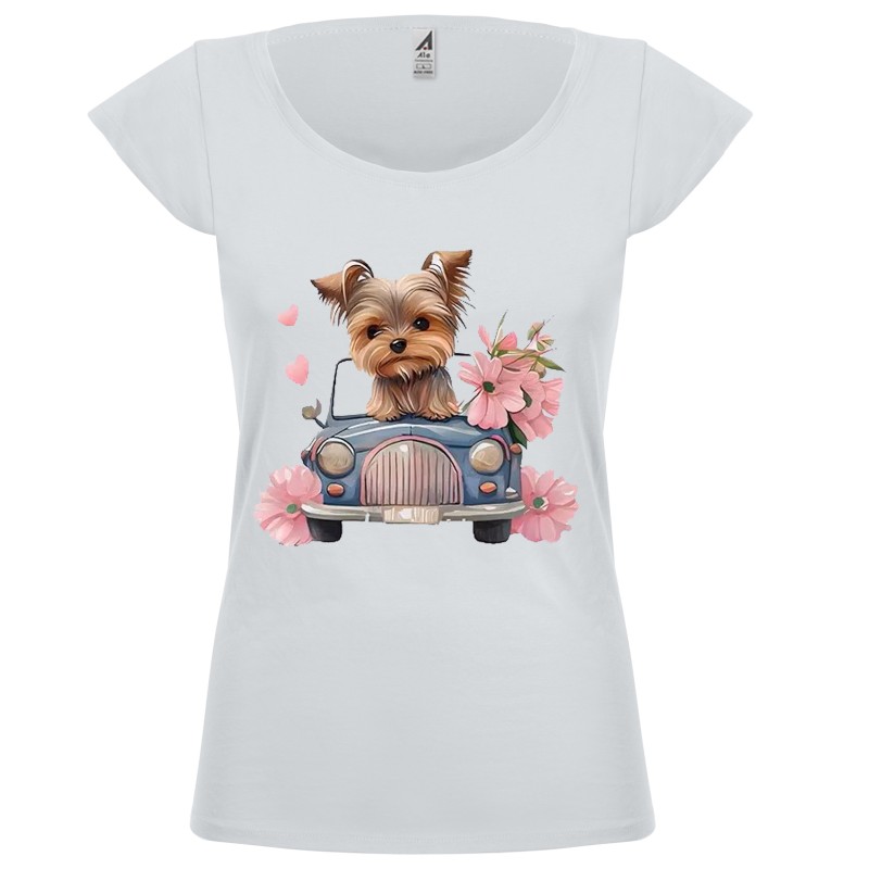 T-shirt donna Cane Yorkshare