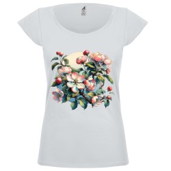 T-shirt donna Fiori