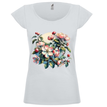 T-shirt donna Fiori