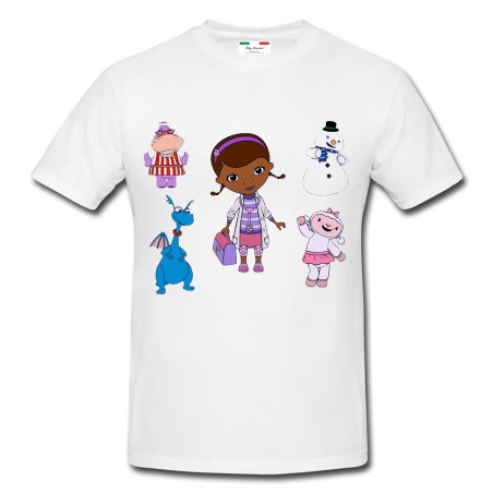 T-shirt bambino/a Doc McStuffins clinic