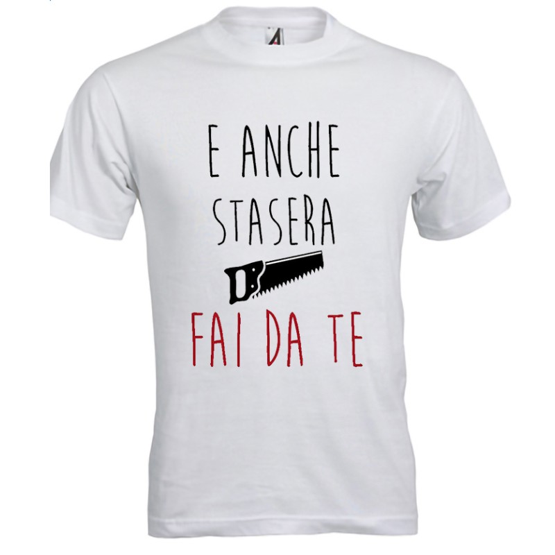 T-shirt uomo Sega fai da te