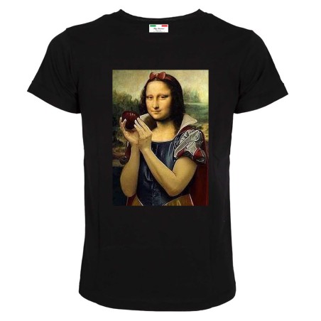 T-shirt uomo Gioconda Biancaneve