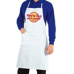 Grembiule unisex Hard lu fock pe li rrustell
