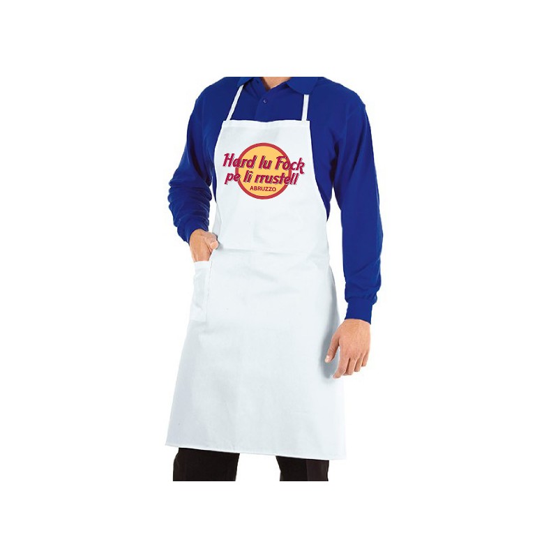 Grembiule unisex Hard lu fock pe li rrustell