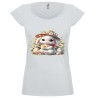 T-shirt donna Coniglietto pasquale