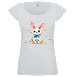 T-shirt donna Coniglietto pasquale