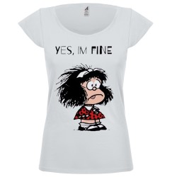 T-shirt donna Mafalda
