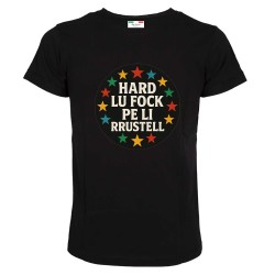 T-shirt uomo Hard nera