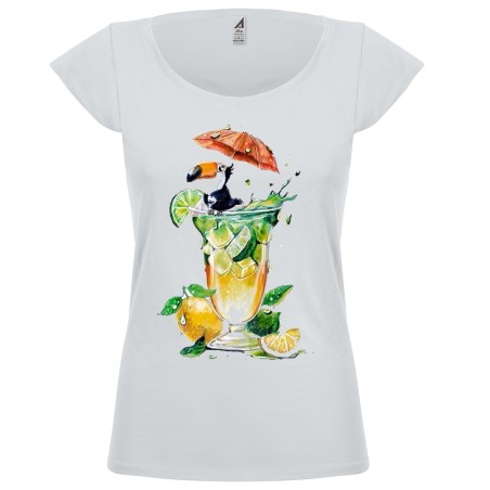 T-shirt donna summer CoKtail