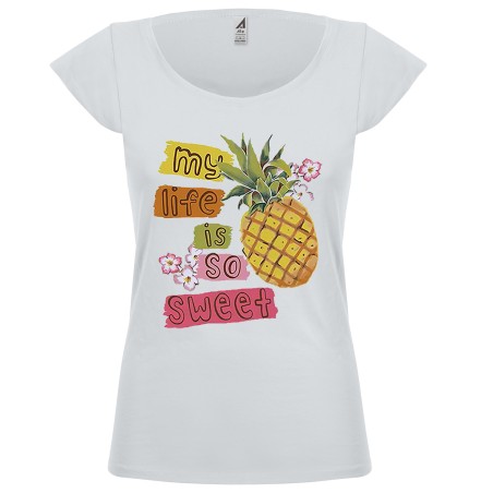 T-shirt donna Ananas