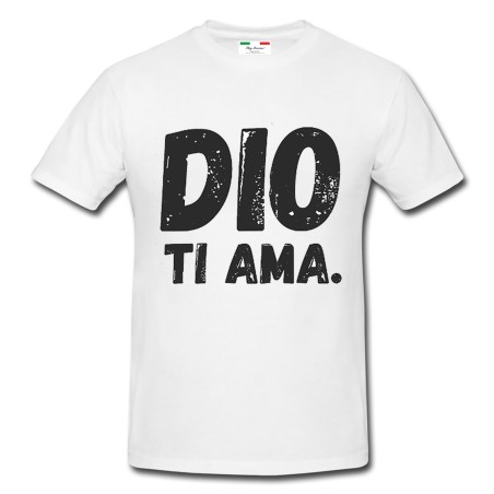 T-shirt unisex Dio ti ama