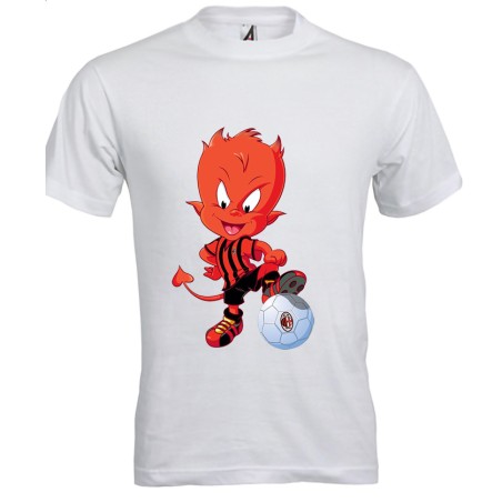 T-shirt bambino Diavoletto Milan
