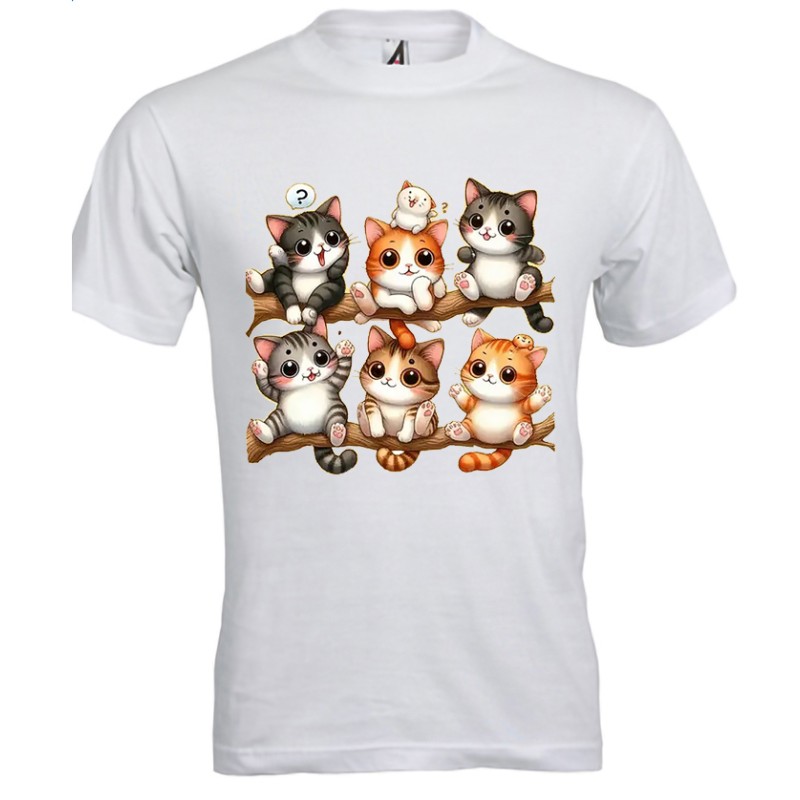 T-shirt bambino/a Gattini