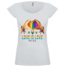 T-shirt donna Pride Love