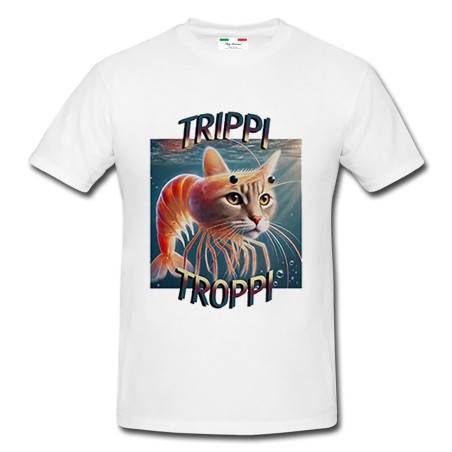 T-shirt bambina Brainrot Tung