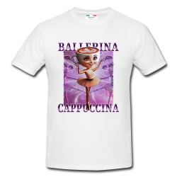 T-shirt bambina Ballerina Cappuccina